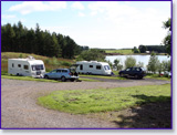 All pitches look south over Sweethope Little Lough